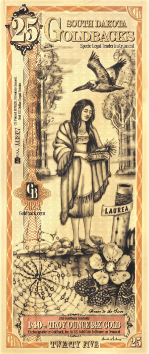 25 Goldback (Jižní Dakota)